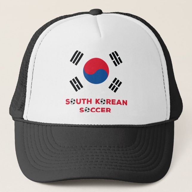 Gorra De Camionero Fútbol surcoreano (Anverso)