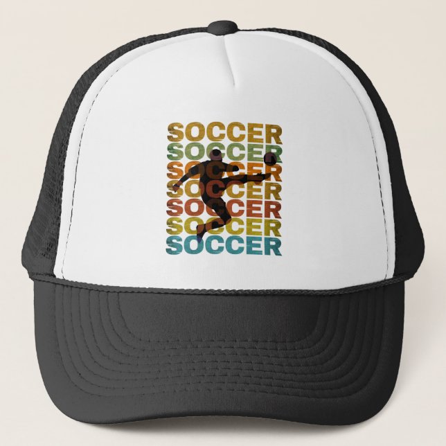 GORRA DE CAMIONERO FÚTBOL VINTAGE (Anverso)