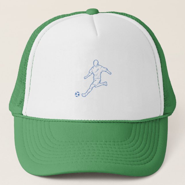 Gorra De Camionero futbolista (Anverso)
