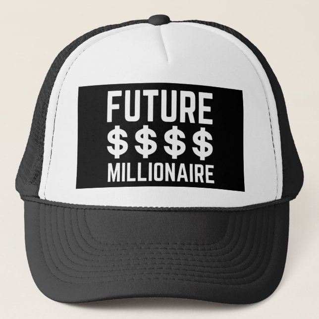 Gorra De Camionero Future Millionaire (Anverso)