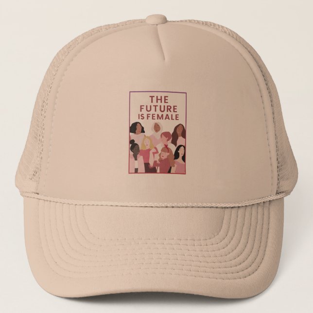 Gorra De Camionero Futuro femenino (Anverso)