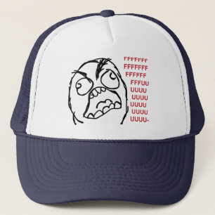 Gorra De Camionero Fuuuu del fuuu del individuo de la rabia