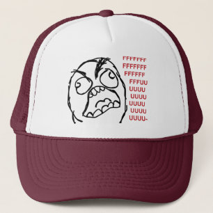 Gorra De Camionero Fuuuu del fuuu del individuo de la rabia