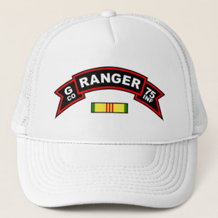 Gorra De Camionero G Co, 75.o regimiento de infantería -