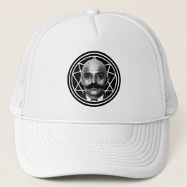 Gorra De Camionero G.I. Gurdjieff El Magus (blanco)