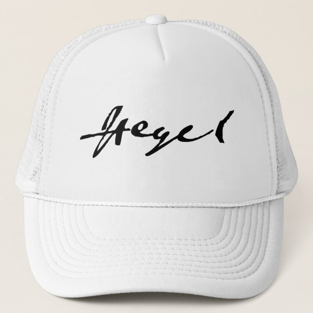 Gorra De Camionero G. W. F. Hegel (Anverso)