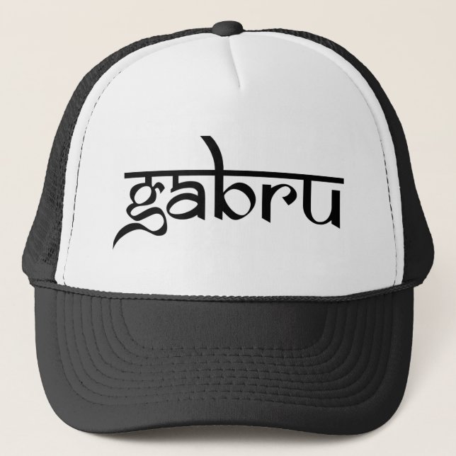 Gorra De Camionero gabru (Anverso)