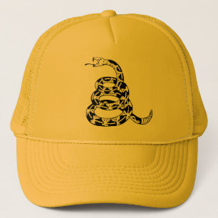 Gorra De Camionero Gadsden arrolló la serpiente de cascabel