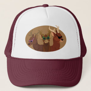 Gorra De Camionero Gafas de sol que llevan de los ciervos