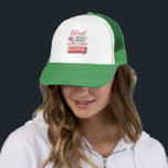 Gorra De Camionero Gag de retiro de la abuela de trabajador postal re<br><div class="desc">Un regalo de despedida para los trabajadores postales. Esta tensión de despedida,  el diseño de la pensión hola hace un gran regalo para el cartero o la mujer que ha estado entregando sus cartas y paquetes a lo largo de los años y finalmente se retira</div>