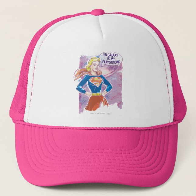 Gorra De Camionero Galaxia superchica (Anverso)