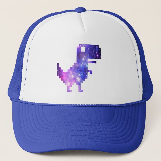 Gorra De Camionero Galaxy Chrome T-Rex (Anverso)