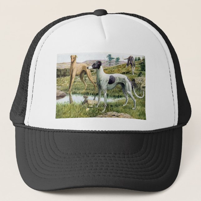 Gorra De Camionero Galgo (Anverso)
