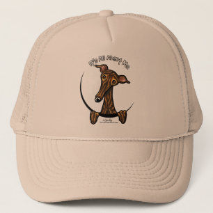 Gorra De Camionero Galgo Brindle oscuro IAAM