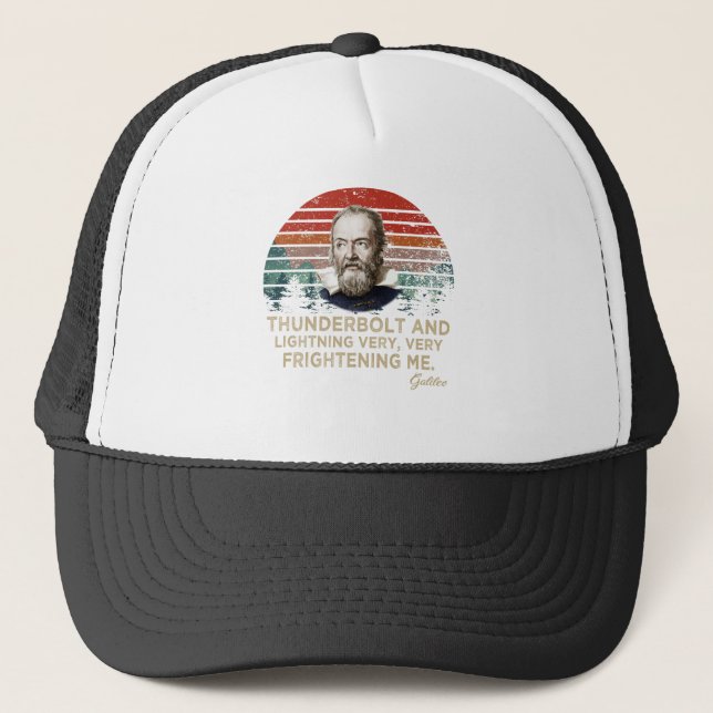 Gorra De Camionero Galileo Galilei (Anverso)