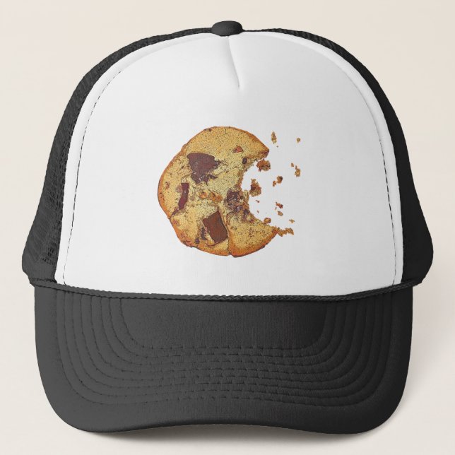 Gorra De Camionero Galleta de microprocesador de chocolate (Anverso)