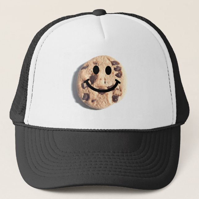 Gorra De Camionero Galleta de microprocesador de chocolate (Anverso)