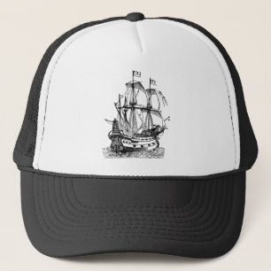 Gorra De Camionero Gallión - Negro