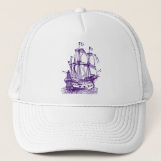 Gorra De Camionero Gallión - Púrpura Profundo