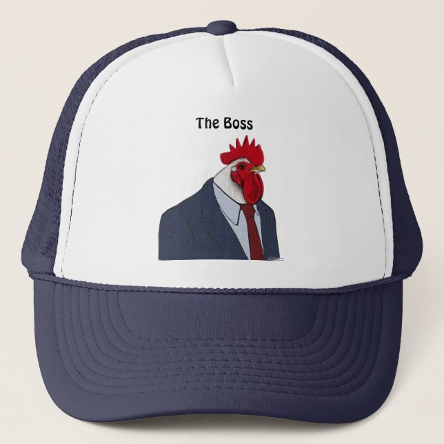 Gorra De Camionero Gallo de Boss (Anverso)