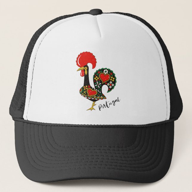 Gorra De Camionero Gallo de Galo de Barcelos portuguese (Anverso)
