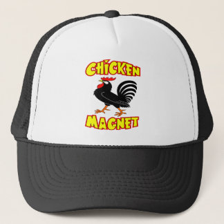 Gorra De Camionero Gallo del imán del pollo