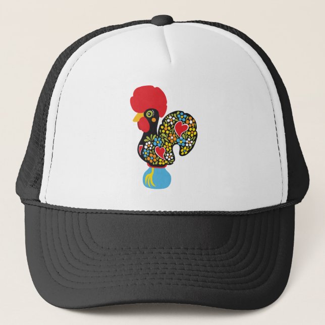 Gorra De Camionero Gallo famoso de Barcelos Nr 06 (Anverso)