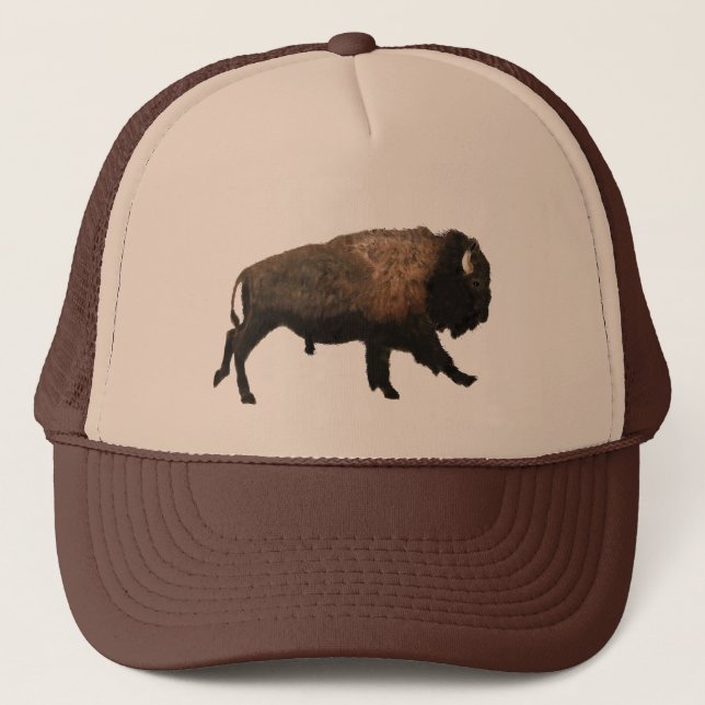 Gorra De Camionero Galloping Bison (Anverso)
