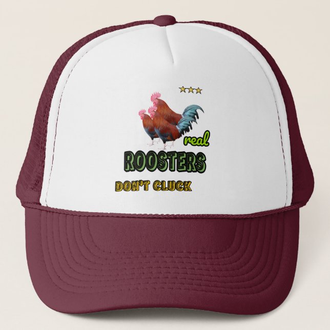 Gorra De Camionero Gallos reales (Anverso)