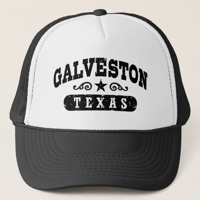 Gorra De Camionero Galveston Tejas (Anverso)