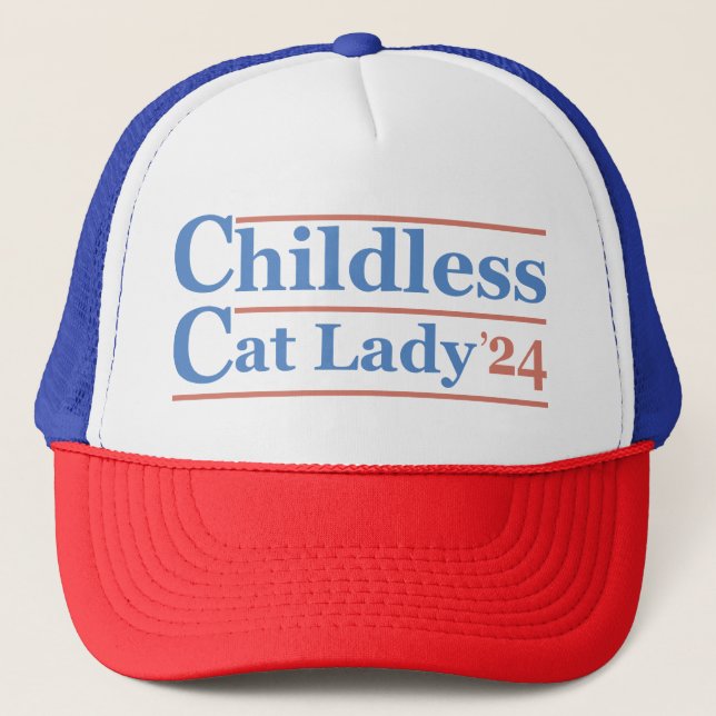 Gorra De Camionero Gama de gato sin hijos 2024 (Anverso)