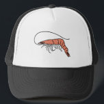 Gorra De Camionero gamba<br><div class="desc">dibujo caprichoso de una gamba</div>