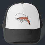 Gorra De Camionero gamba<br><div class="desc">dibujo caprichoso de una gamba</div>