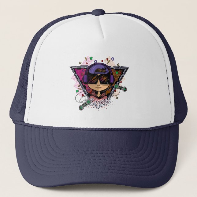 Gorra De Camionero Gamer Boy (Anverso)