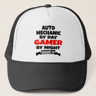Gorra De Camionero Gamer mecánico automático
