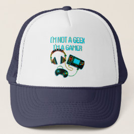Gorra De Camionero Gamer Retro Neon