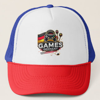 Gorra De Camionero Games Germany Kappe – Stylischer Gamer-Look!
