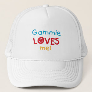 Gorra De Camionero Gammie me ama camisetas y regalos