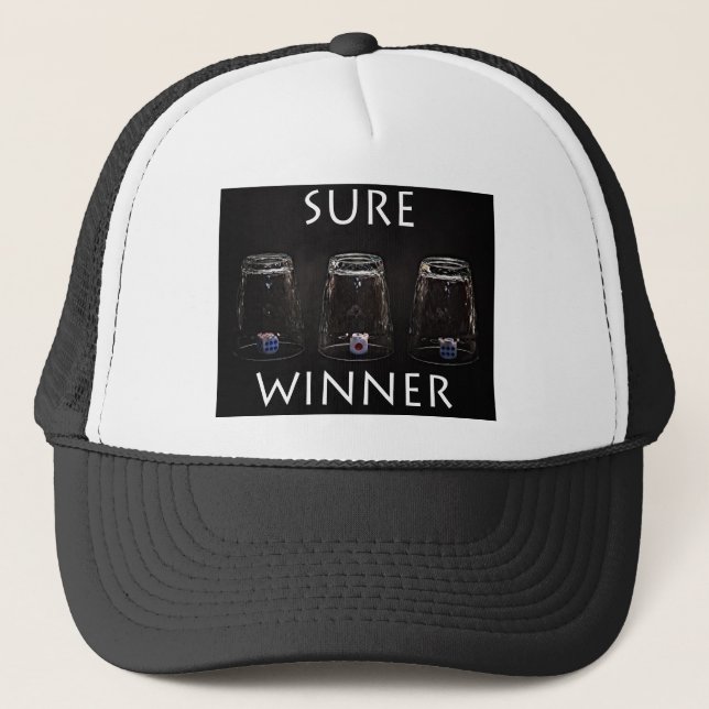 Gorra De Camionero Ganador seguro (Anverso)