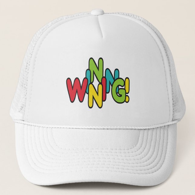 Gorra De Camionero ¡Ganando! (Anverso)