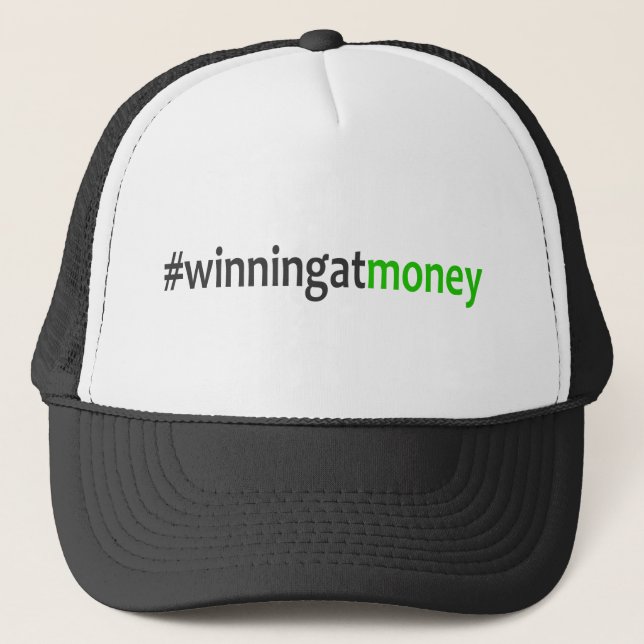 Gorra De Camionero Ganar en dinero (Anverso)