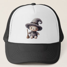 Gorra De Camionero Ganchillo Bruja Linda