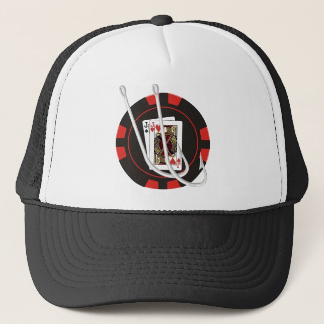 Gorra De Camionero Ganchos de pescados (Anverso)