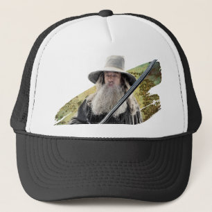 Gorra De Camionero Gandalf con verde de la espada