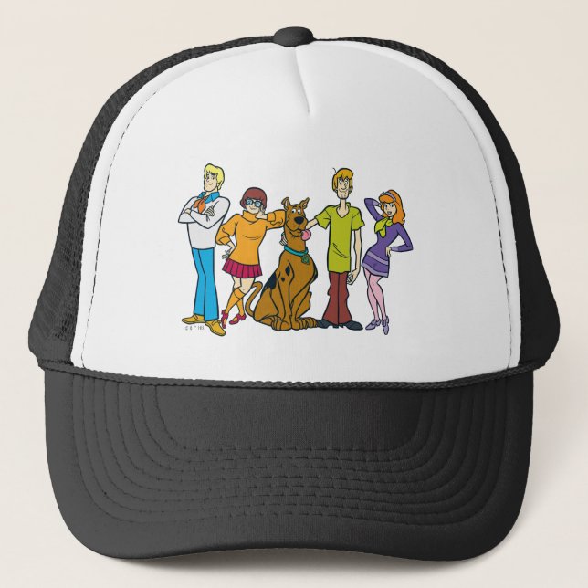 Gorra De Camionero Gang 14 Mystery Inc (Anverso)