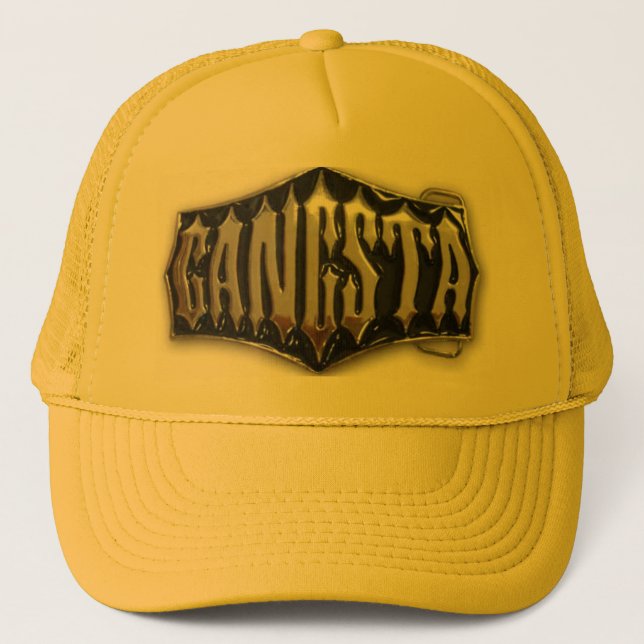 GORRA DE CAMIONERO GANGSTA (Anverso)