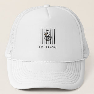 Gorra De Camionero Ganso Divertido Demasiado Tonto