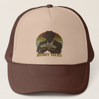 Gorra De Camionero Gánster contando dinero