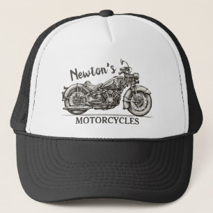 Gorra De Camionero Garaje para motociclistas con nombre personalizado