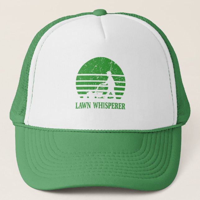 Gorra De Camionero Gardener - Lawn Whisperer  (Anverso)